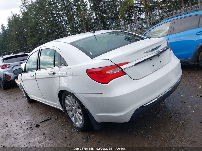 2013 Chrysler 200 Limited VIN: 1C3CCBCG9DN507601 Lot: 38791345