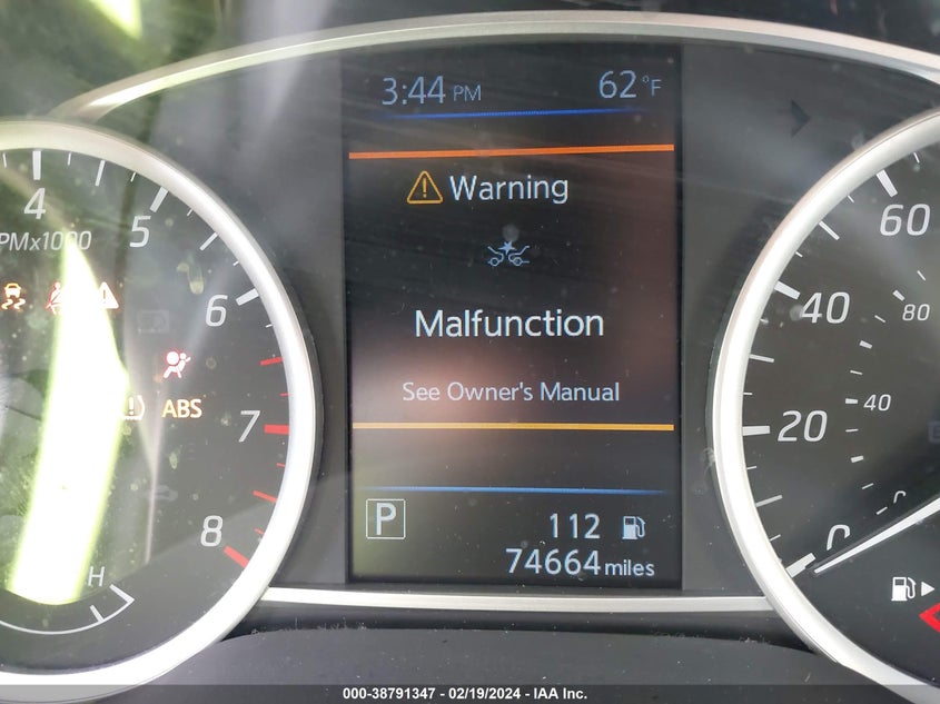 VIN 3N1AB7AP8KY424461 2019 NISSAN SENTRA SV