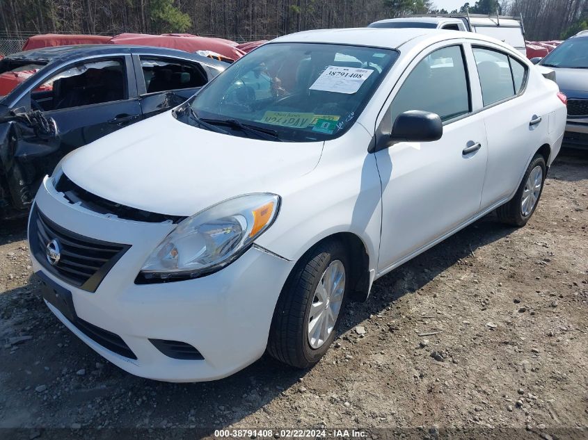 VIN 3N1CN7AP6EL877673 2014 NISSAN VERSA no.2