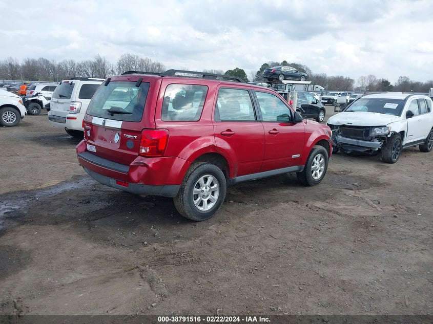 2008 Mazda Tribute I Sport VIN: 4F2CZ02Z88KM30809 Lot: 38791516