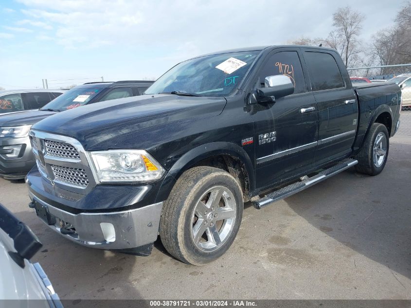 2013 Ram 1500 Laramie VIN: 1C6RR7NT9DS586353 Lot: 38791721