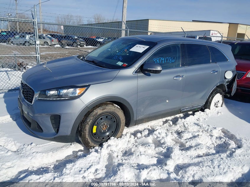 VIN 5XYPGDA36LG691852 2020 KIA SORENTO 2.4L LX
