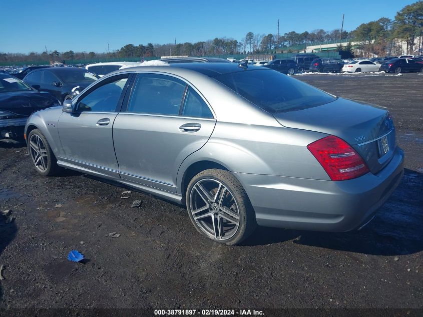 2012 Mercedes-Benz S 550 4Matic VIN: WDDNG9EB0CA472462 Lot: 38791897