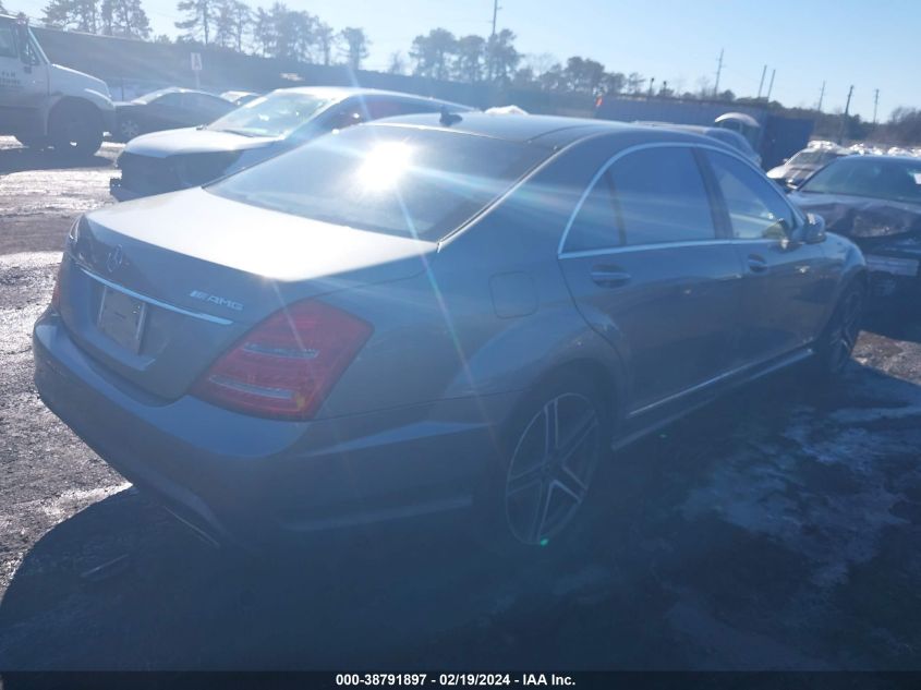 2012 Mercedes-Benz S 550 4Matic VIN: WDDNG9EB0CA472462 Lot: 38791897