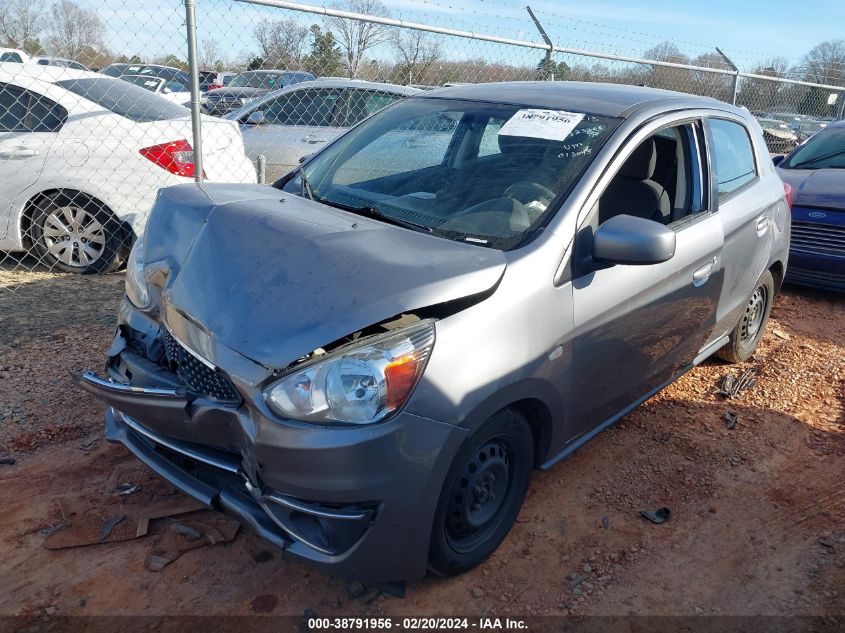 2019 Mitsubishi Mirage Rf VIN: ML32A3HJ3KH013045 Lot: 38791956