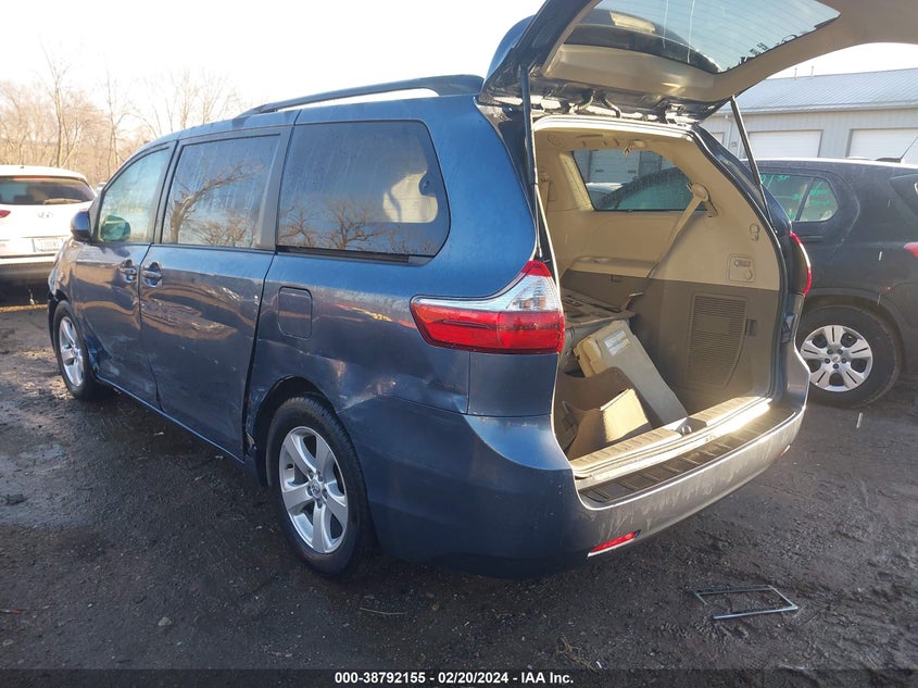 2015 TOYOTA SIENNA LE 8 PASSENGER - 5TDKK3DC8FS645607