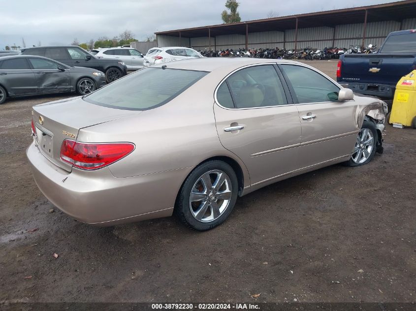 2005 Lexus Es 330 VIN: JTHBA30G955067290 Lot: 38792230