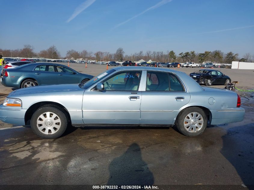 2005 Mercury Grand Marquis Ls/Lse VIN: 2MEFM75W95X650103 Lot: 38792232