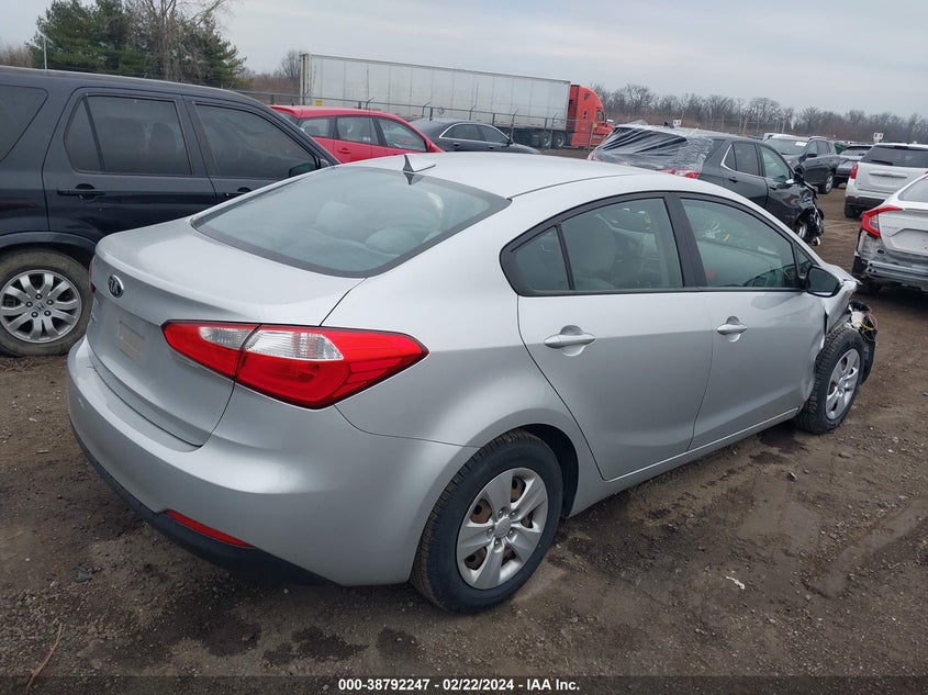 2016 KIA FORTE LX - KNAFX4A61G5498154