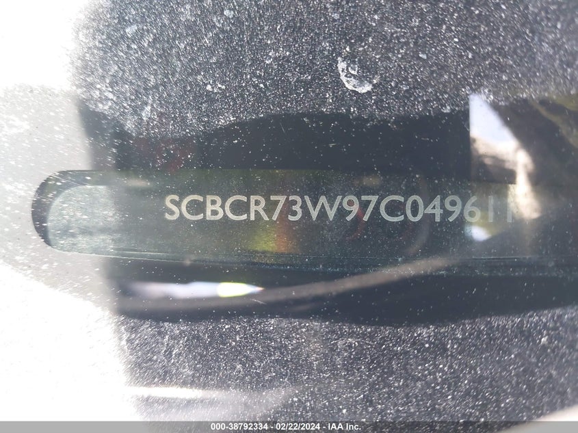 SCBCR73W97C049611 2007 Bentley Continental Gt