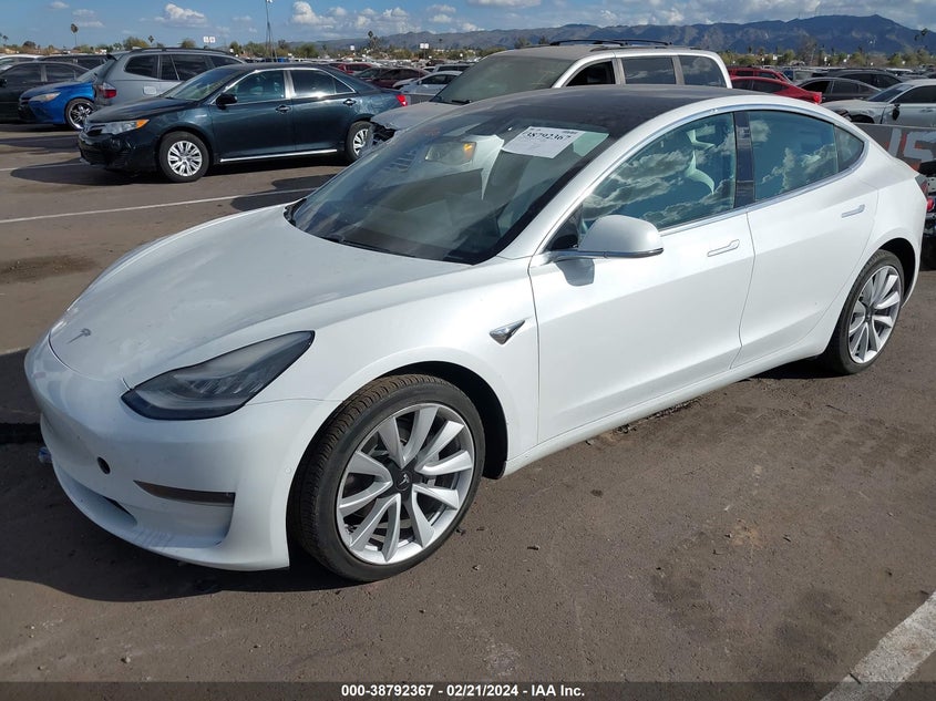 VIN 5YJ3E1EB1KF454731 2019 TESLA MODEL 3