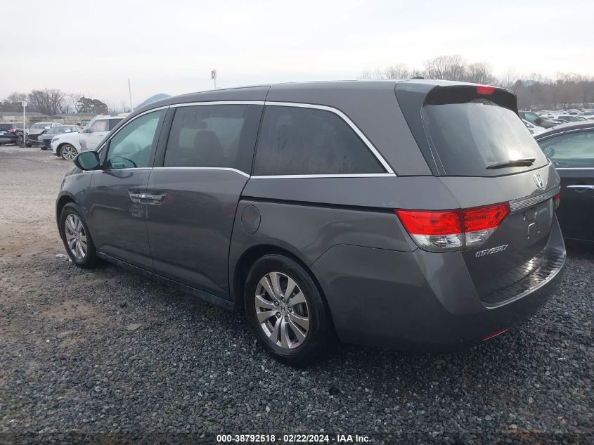 2014 Honda Odyssey Ex-L VIN: 5FNRL5H61EB064366 Lot: 38792518