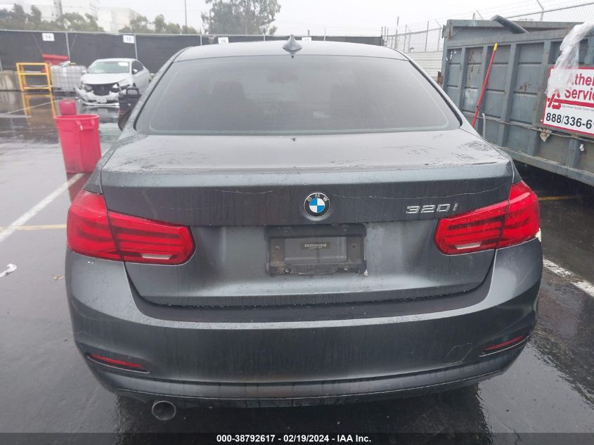 2018 BMW 320I VIN: WBA8A9C53JK623143 Lot: 38792617