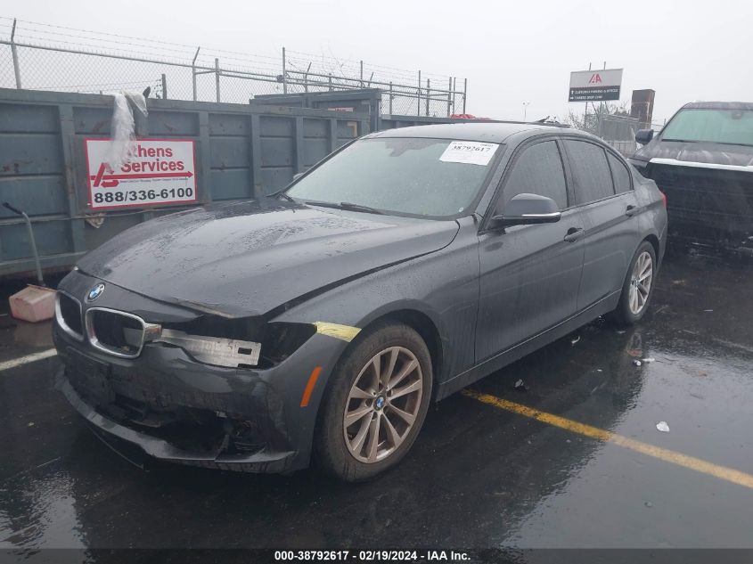 2018 BMW 320I VIN: WBA8A9C53JK623143 Lot: 38792617