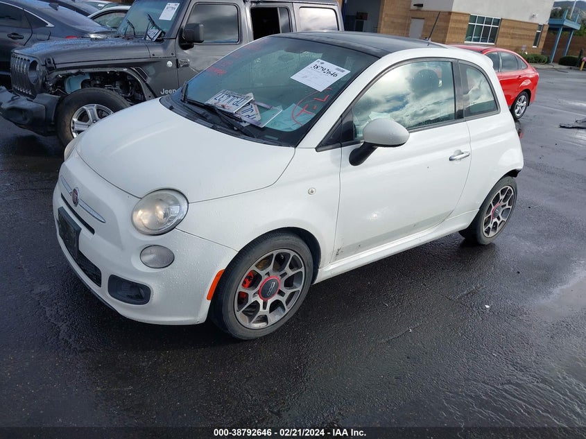 2015 FIAT 500 SPORT - 3C3CFFBR6FT623620