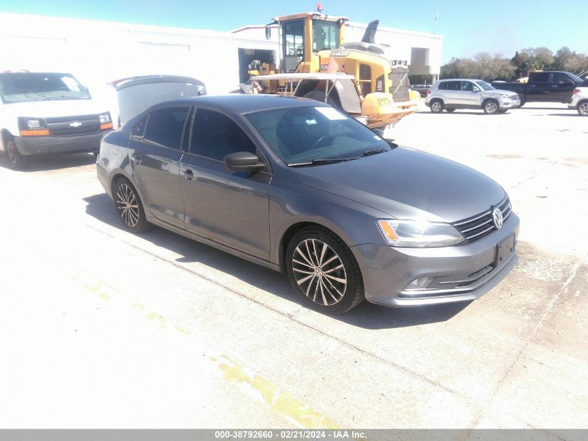 2016 Volkswagen Jetta 1.8T Sport VIN: 3VWD17AJ9GM283162 Lot: 38792660