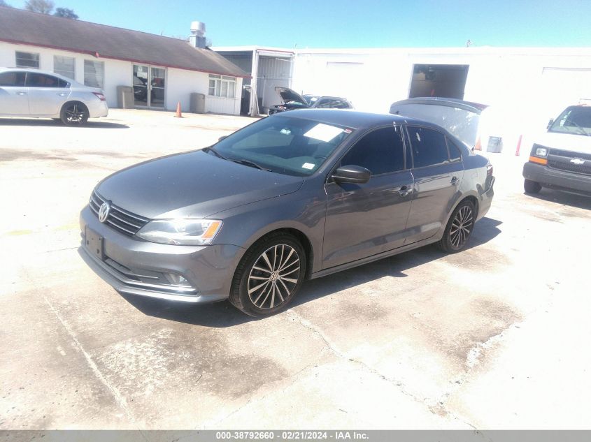 2016 Volkswagen Jetta 1.8T Sport VIN: 3VWD17AJ9GM283162 Lot: 38792660