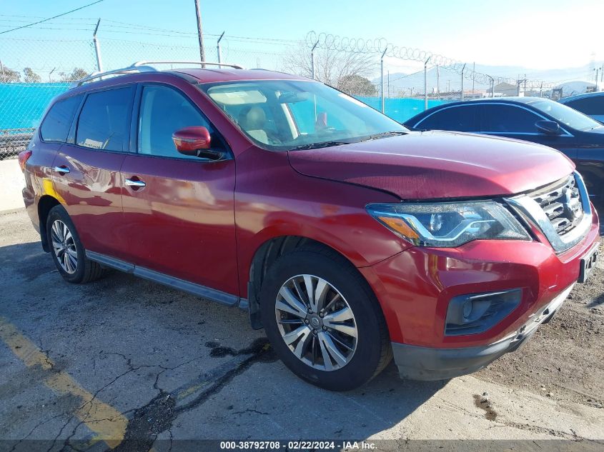 2018 Nissan Pathfinder S VIN: 5N1DR2MN1JC675876 Lot: 38792708