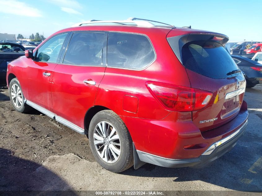 2018 Nissan Pathfinder S VIN: 5N1DR2MN1JC675876 Lot: 38792708