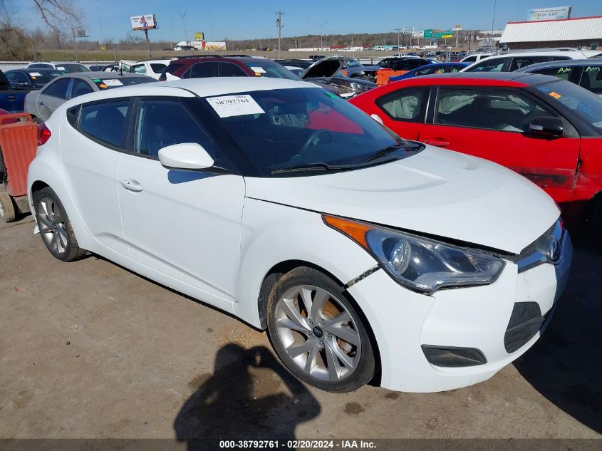 2016 HYUNDAI VELOSTER - KMHTC6AD1GU288392