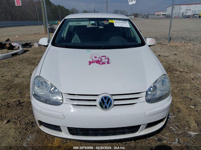 2008 Volkswagen Rabbit S VIN: WVWDA71K58W320687 Lot: 38792850