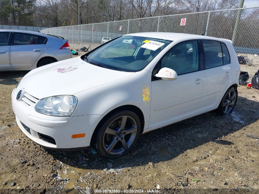 2008 Volkswagen Rabbit S VIN: WVWDA71K58W320687 Lot: 38792850