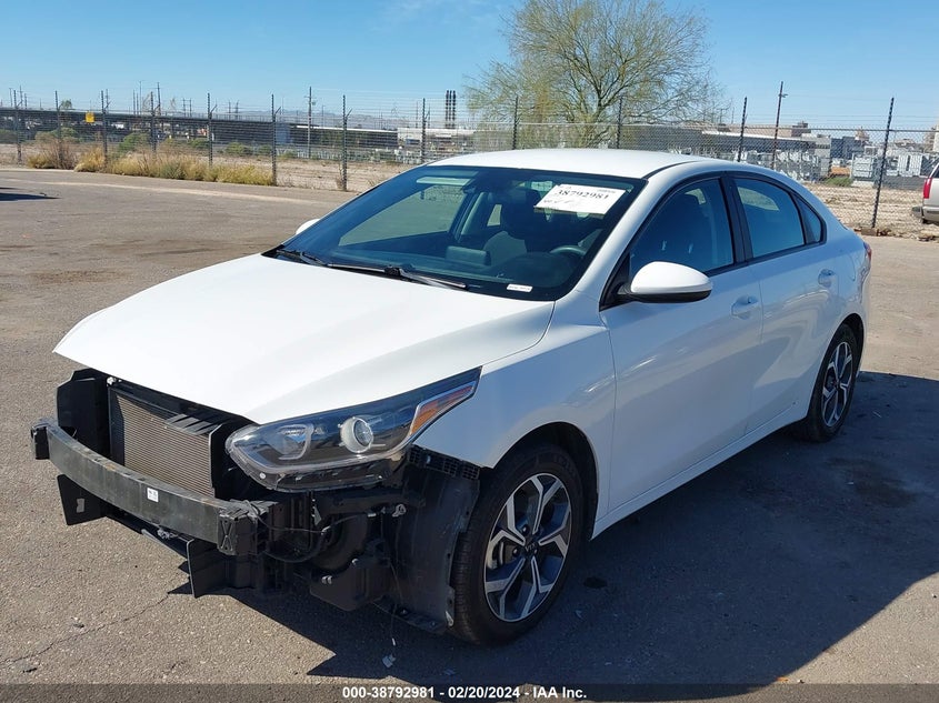 VIN 3KPF24AD3ME349213 2021 KIA FORTE LXS