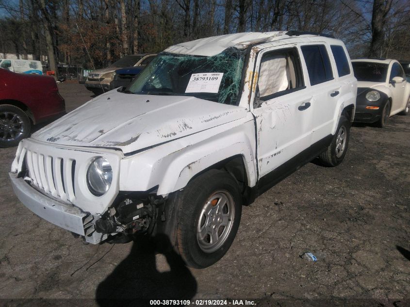 2017 Jeep Patriot Sport Fwd VIN: 1C4NJPBAXHD131622 Lot: 38793109