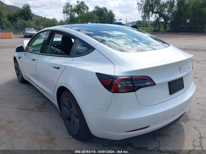 5YJ3E1EA8PF651913 2023 Tesla Model 3 Rear-Wheel Drive