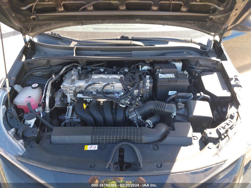 VIN 5YFEPMAE0MP177632 2021 TOYOTA COROLLA LE