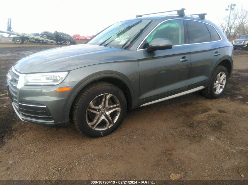 2019 Audi Q5 45 Premium VIN: WA1ANAFY8K2071019 Lot: 38793419