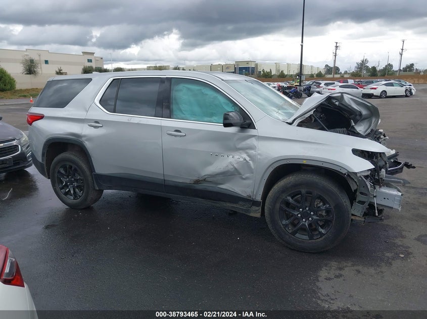 2021 CHEVROLET TRAVERSE FWD LS - 1GNERFKW3MJ155942