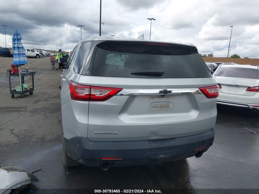 2021 CHEVROLET TRAVERSE FWD LS - 1GNERFKW3MJ155942
