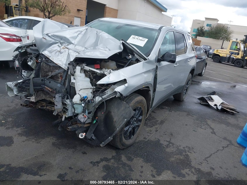 2021 CHEVROLET TRAVERSE FWD LS - 1GNERFKW3MJ155942