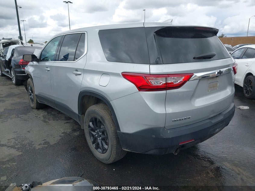 2021 CHEVROLET TRAVERSE FWD LS - 1GNERFKW3MJ155942