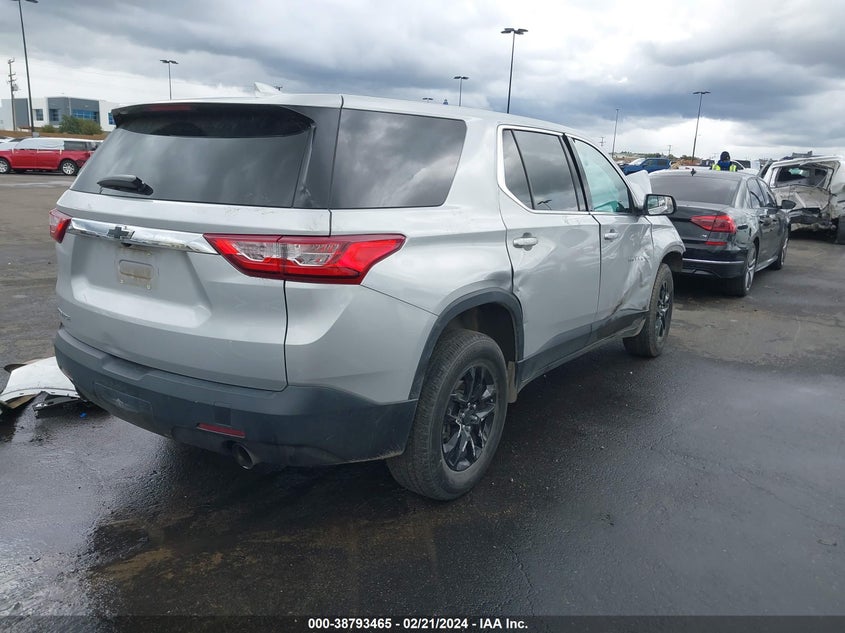 2021 CHEVROLET TRAVERSE FWD LS - 1GNERFKW3MJ155942