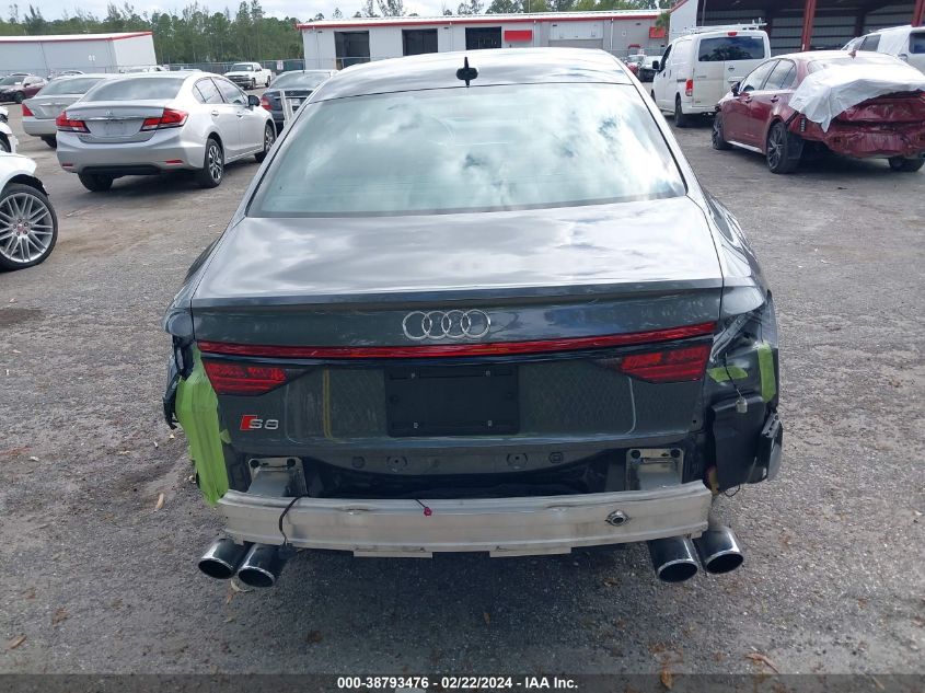 WAU8SAF85MN027524 2021 Audi S8 Tfsi Quattro Tiptronic