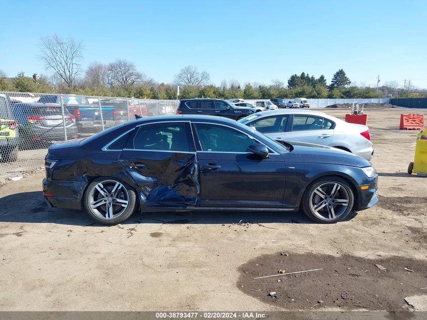 VIN WAUENAF47JA153457 2018 AUDI A4 2.0T PREMIUM/2.0T TECH PREMIUM