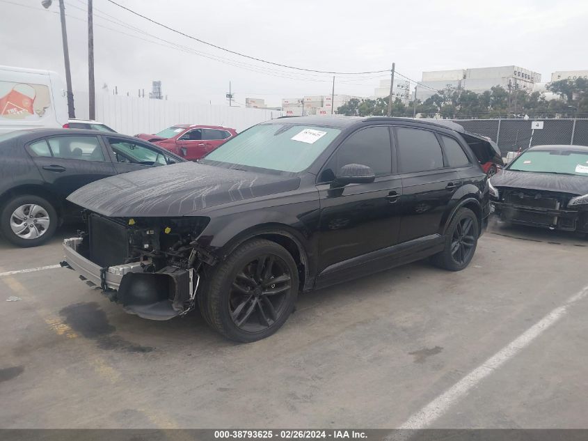 2017 Audi Q7 3.0T Premium VIN: WA1WAAF75HD039260 Lot: 38793625