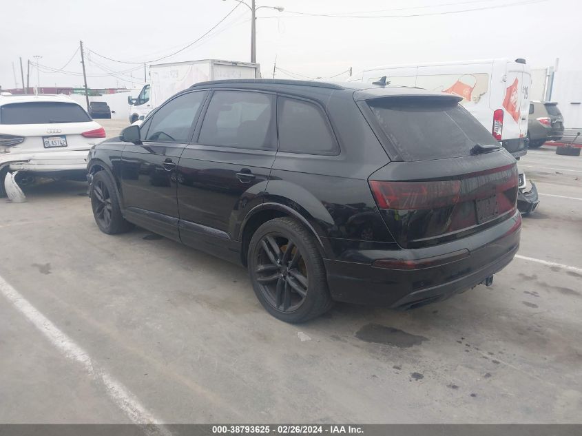 2017 Audi Q7 3.0T Premium VIN: WA1WAAF75HD039260 Lot: 38793625