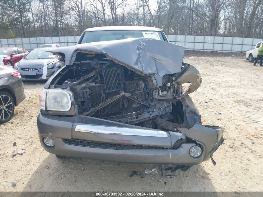 2006 Toyota Tundra Sr5 V8 VIN: 5TBET34126S552406 Lot: 38793992