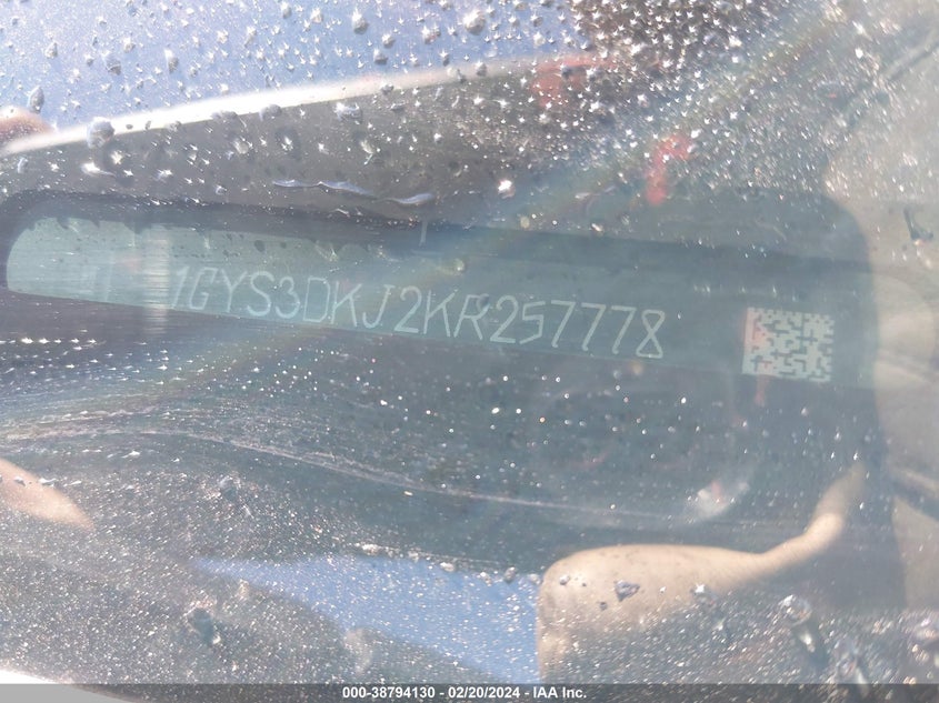 2019 CADILLAC ESCALADE PLATINUM - 1GYS3DKJ2KR257778