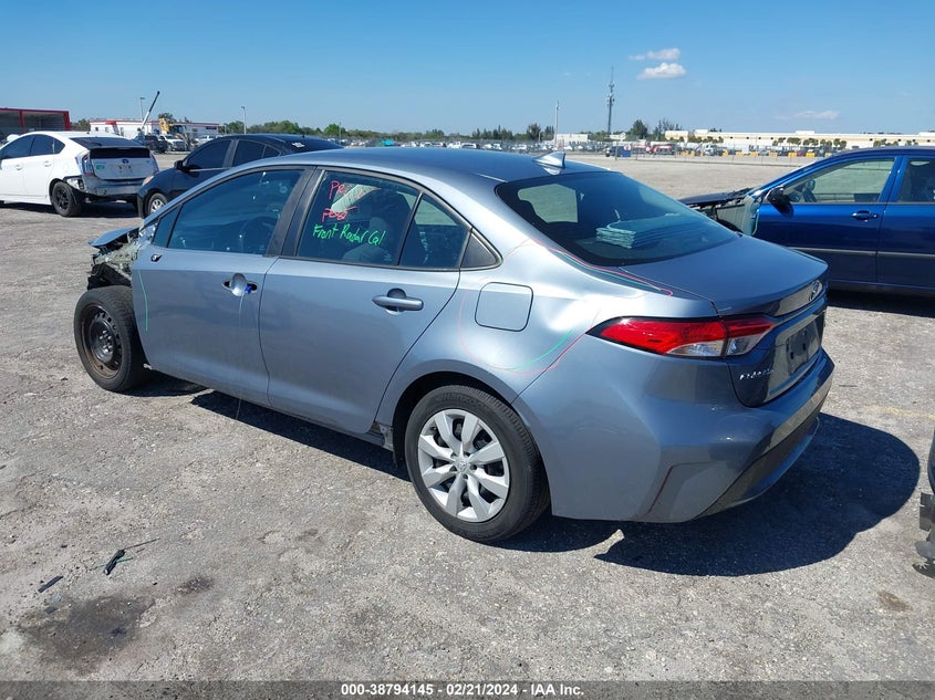 2021 TOYOTA COROLLA 1.8L I4 FI DOHC 16V (VIN: 5YFEPMAE7MP232643