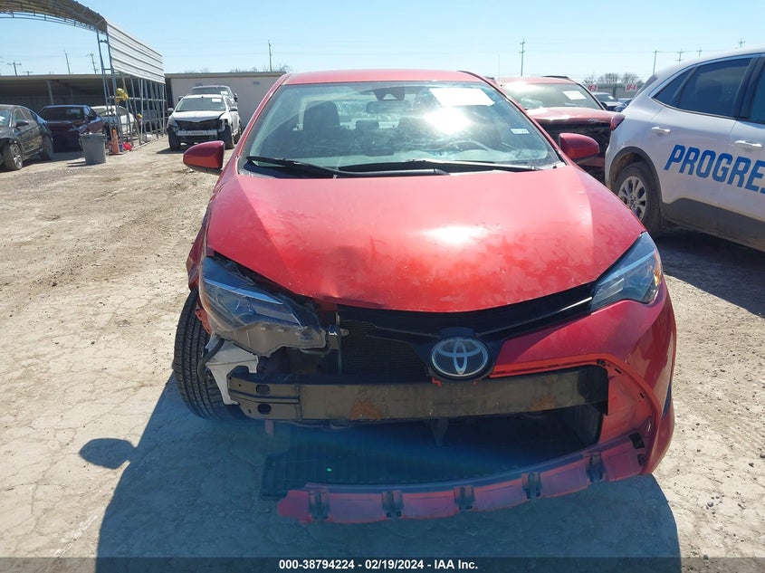 2019 TOYOTA COROLLA LE - 5YFBURHE0KP907647