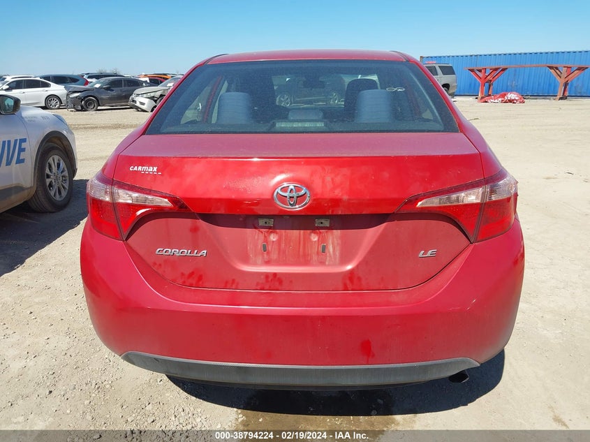 2019 TOYOTA COROLLA LE - 5YFBURHE0KP907647