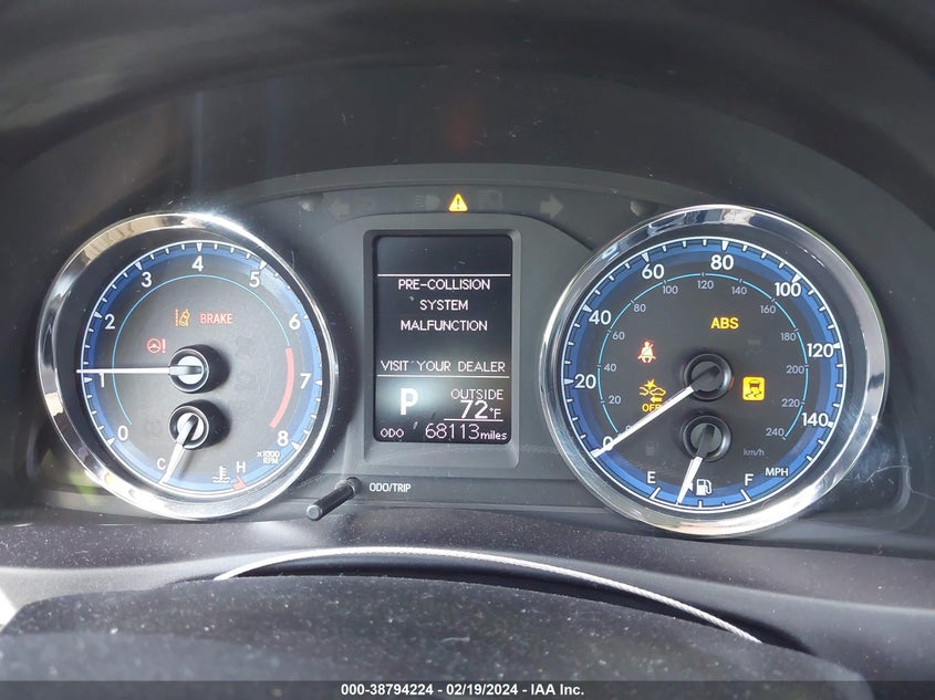 2019 TOYOTA COROLLA LE - 5YFBURHE0KP907647