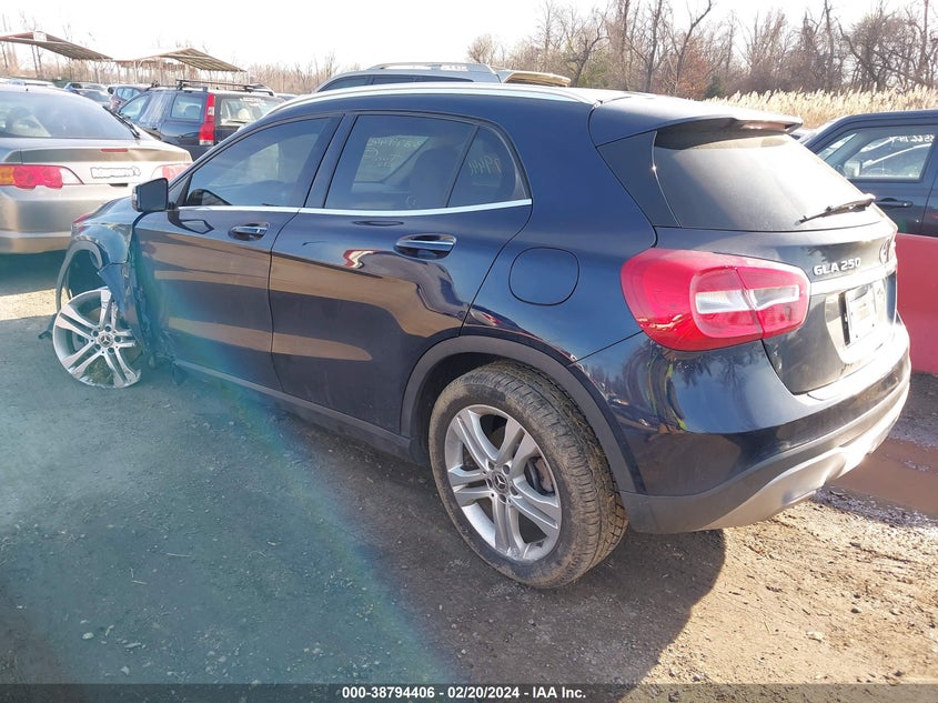 2018 MERCEDES-BENZ GLA 250 VIN: WDCTG4GB8JJ458219