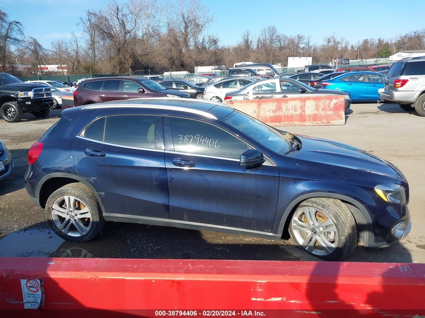 2018 MERCEDES-BENZ GLA 250 VIN: WDCTG4GB8JJ458219