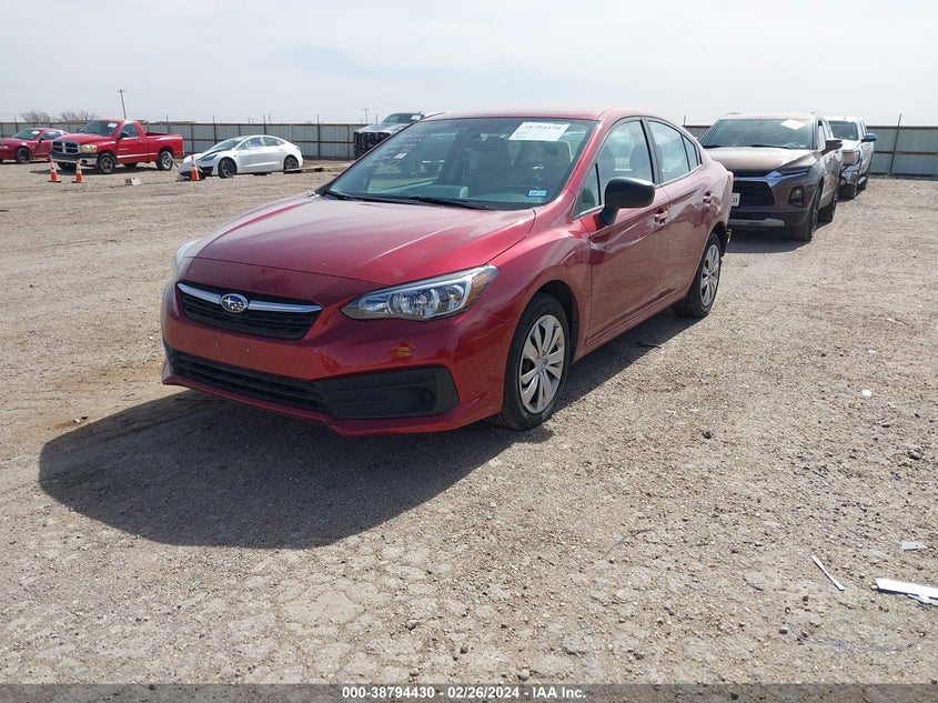 2022 SUBARU IMPREZA - 4S3GKAB64N3610943