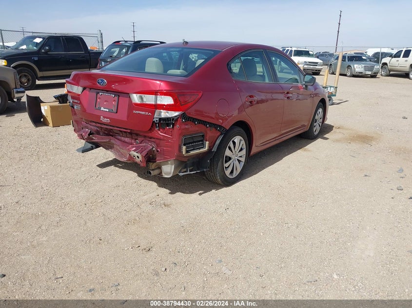 2022 SUBARU IMPREZA - 4S3GKAB64N3610943